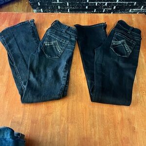 Ariat Women's Black Boot Cut Jeans (2pairs)